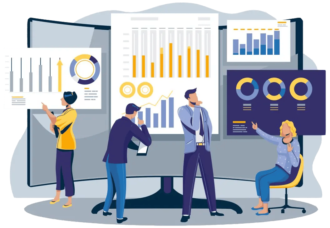 Illustration of communication and collaboration