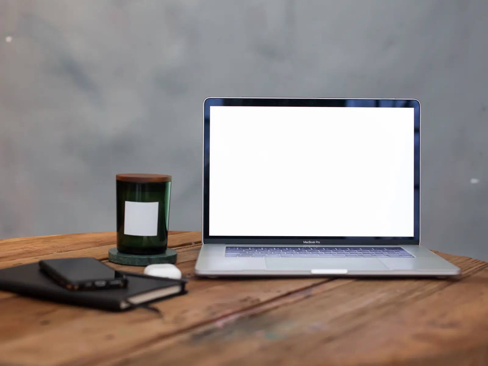 A website being designed on a laptop — JW Digital