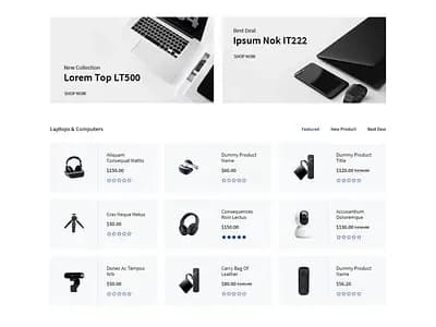 Electronics eCommerce Development - JW Digital