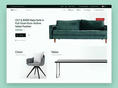 Furniture eCommerce Development - JW Digital