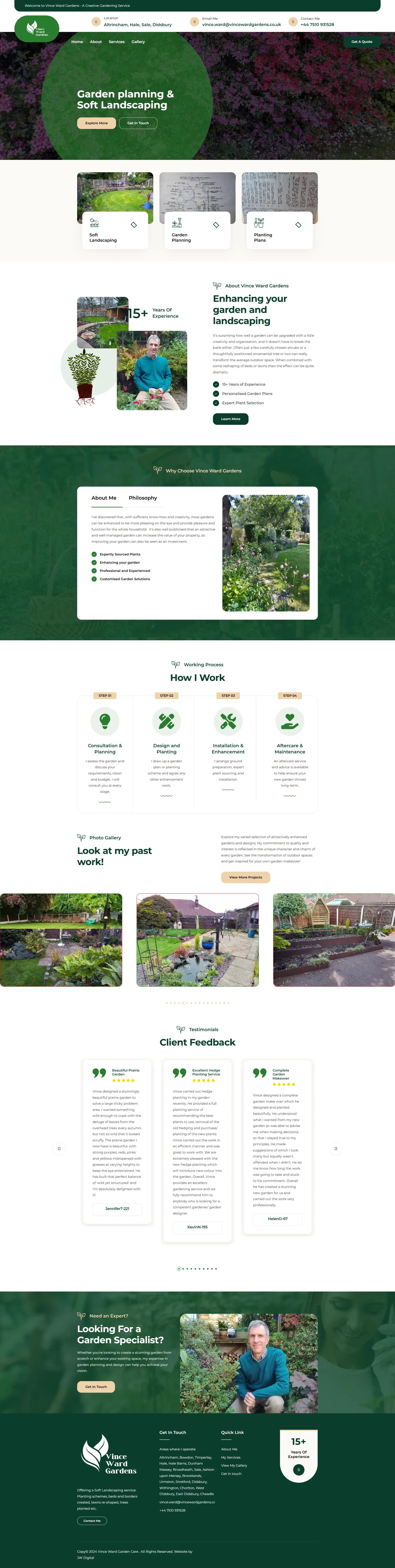 Vince Ward Gardens — Landscaping / Garden Design project by JW Digital