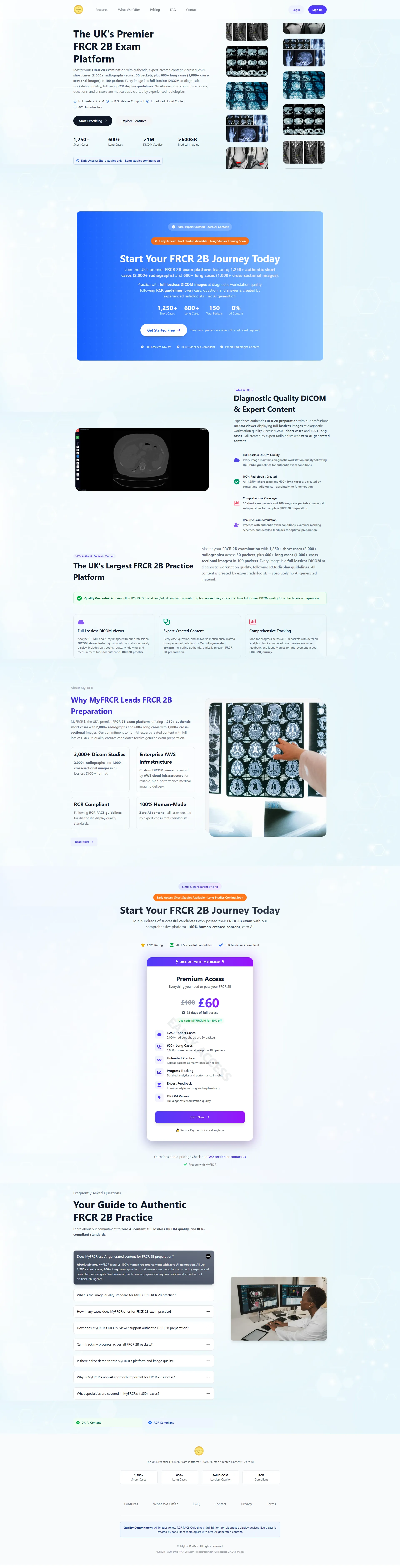 Radiology Web Platform - Healthcare Application