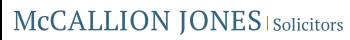 McCallion Jones Solicitors Ltd logo